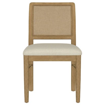 Arini 7-piece Round Dining Room Table Set Sand Wash