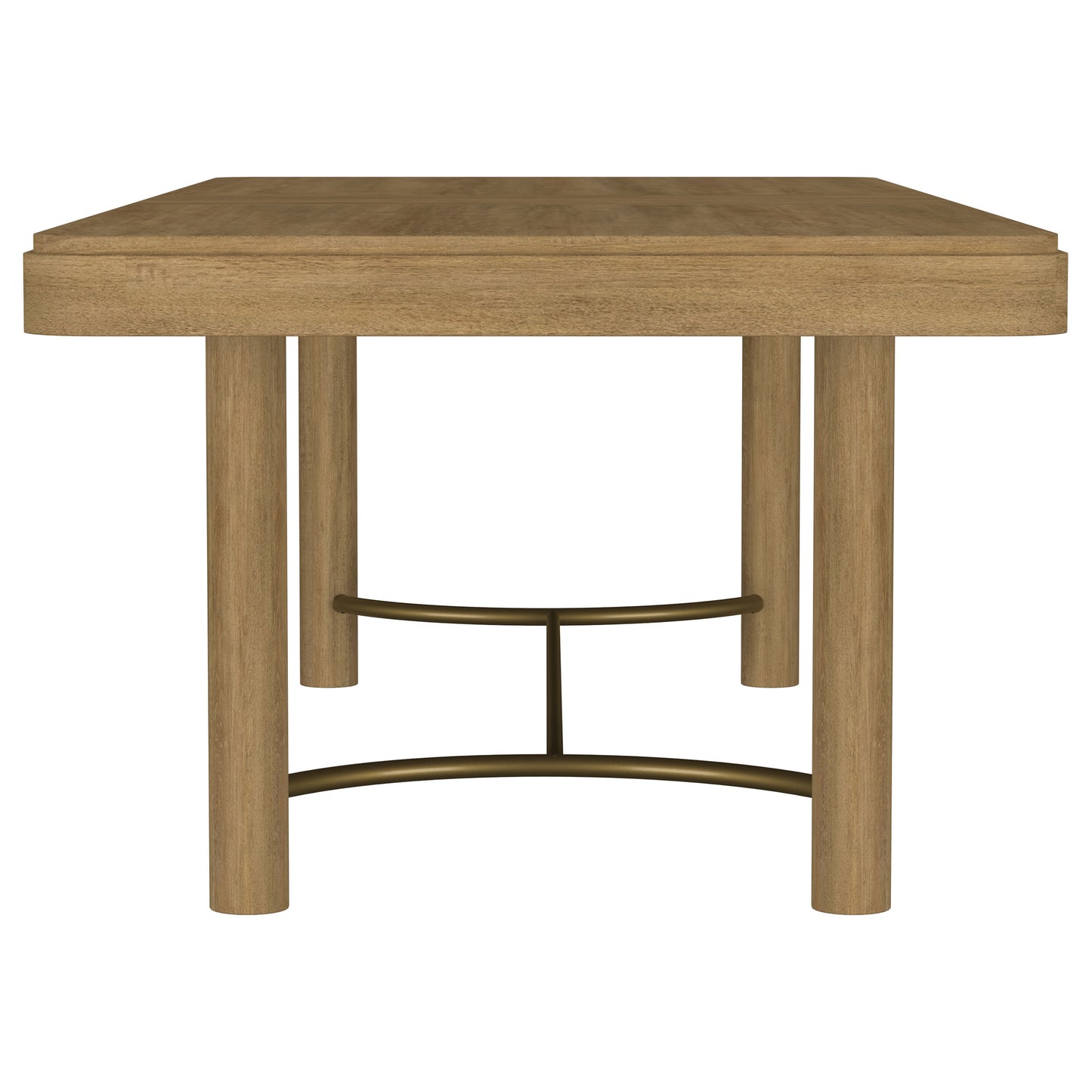 Arini 5-piece Extension Leaf Dining Table Set Sand Wash and Black