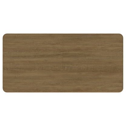 Arini 104-inch Extension Leaf Dining Table Sand Wash