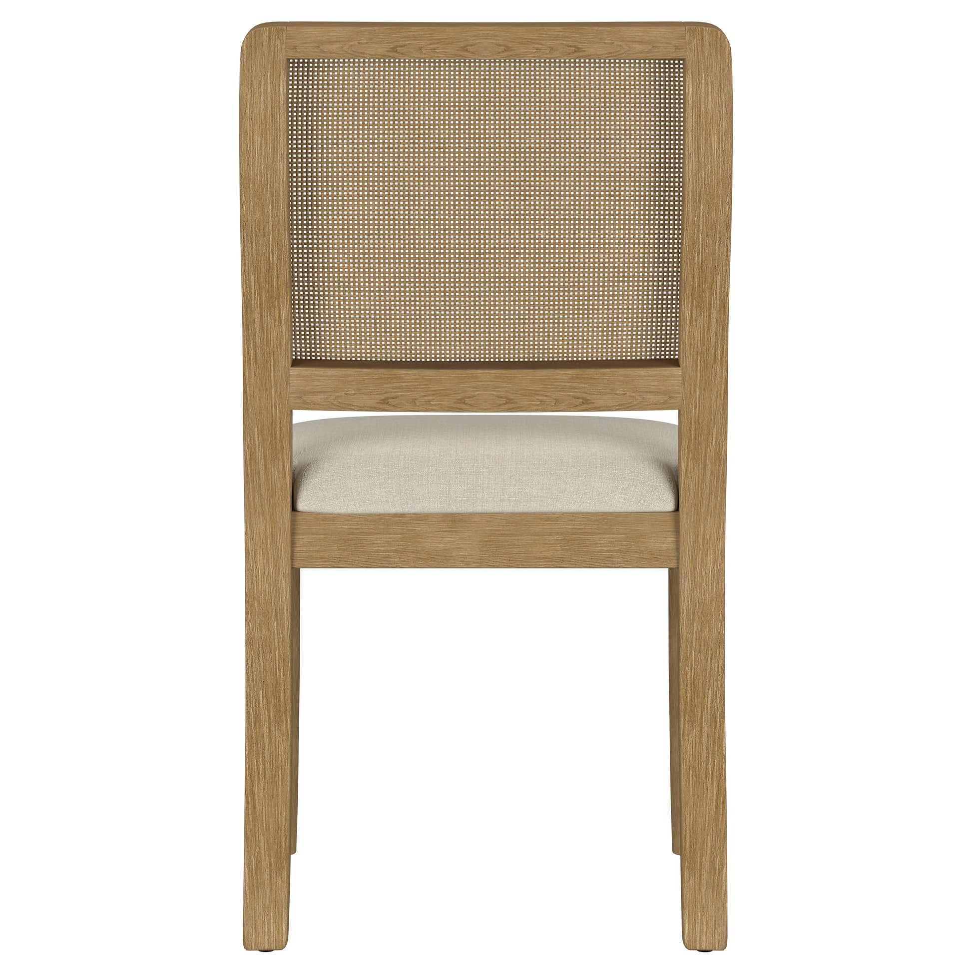 Arini Rattan Cane Dining Side Chair Sand Wash (Set of 2)