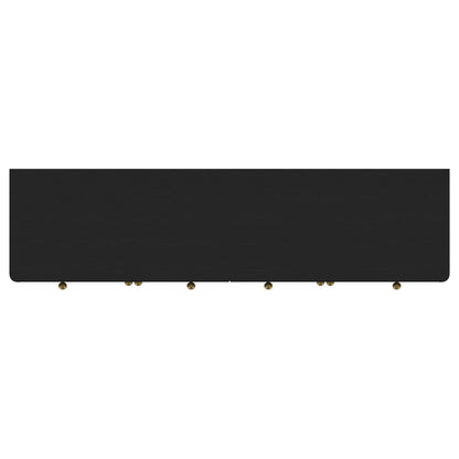 Arini 2-drawer Cane Door Dining Sideboard Server Black