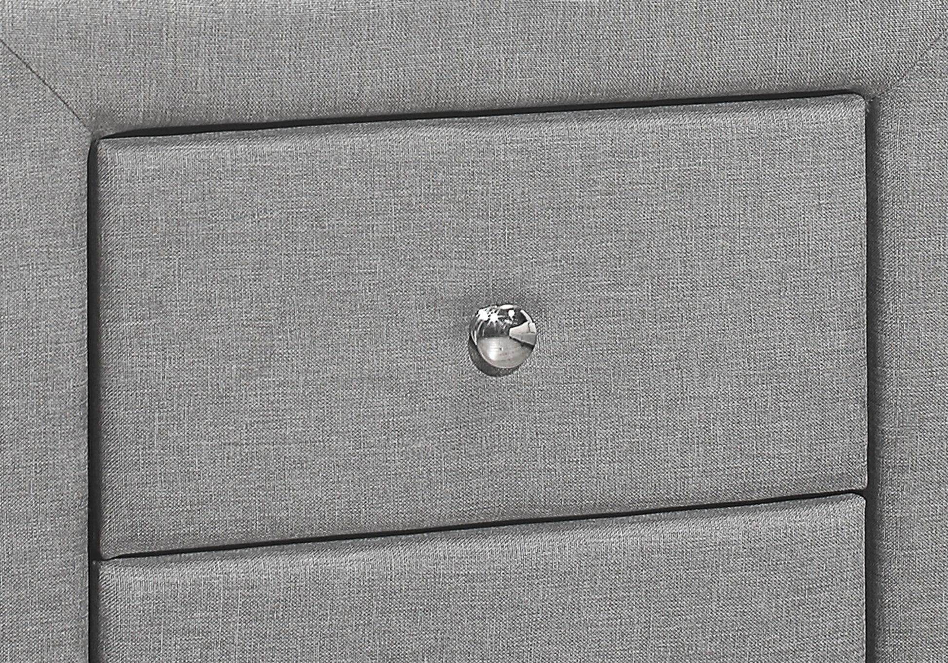 Nightstand, Storage Drawer Versatile Use, Upholstered, Transitional - The Sleep Loft - Online Mattress Showroom NYC