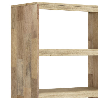 Jager - Bookshelf With Doors - Natural - The Sleep Loft - Online Mattress Showroom NYC