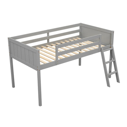 Low Loft Bed With Adjustable Ladder - The Sleep Loft - Online Mattress Showroom NYC