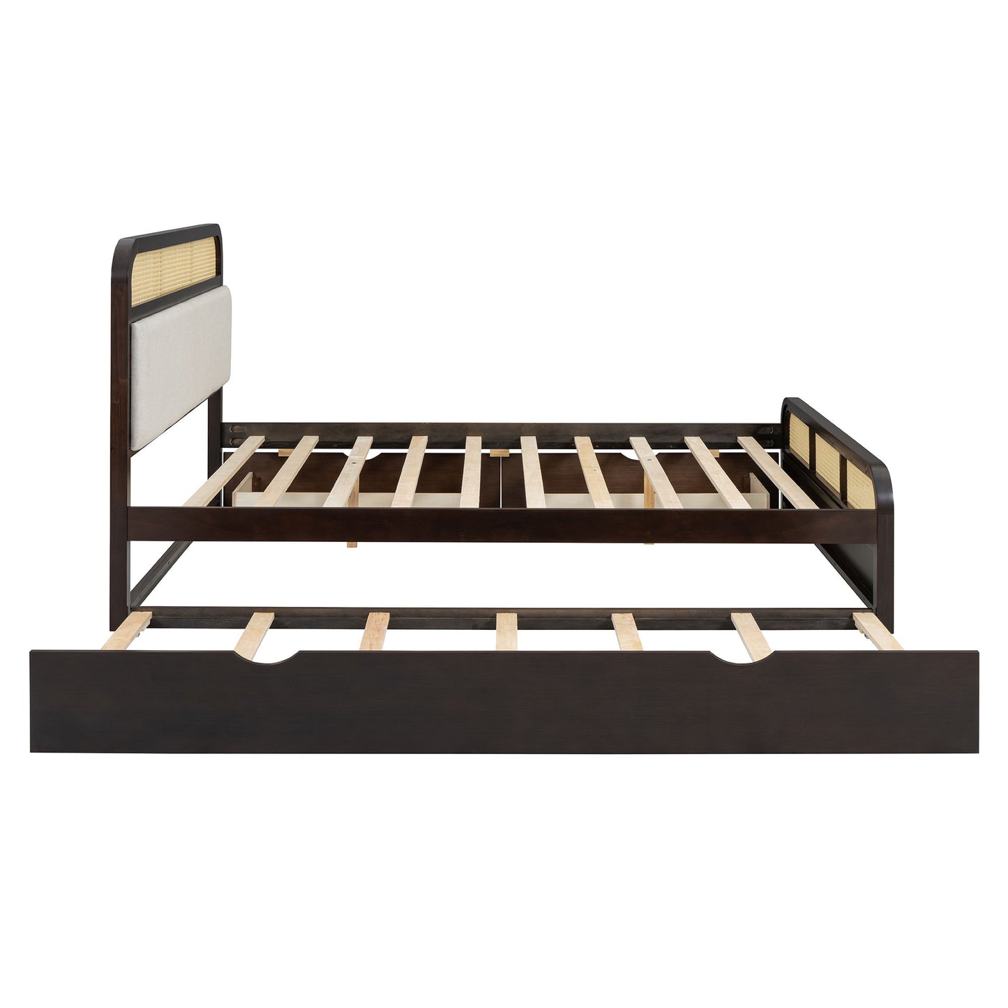 Platform Bed With Trundle And 2 Drawers - The Sleep Loft - Online Mattress Showroom NYC