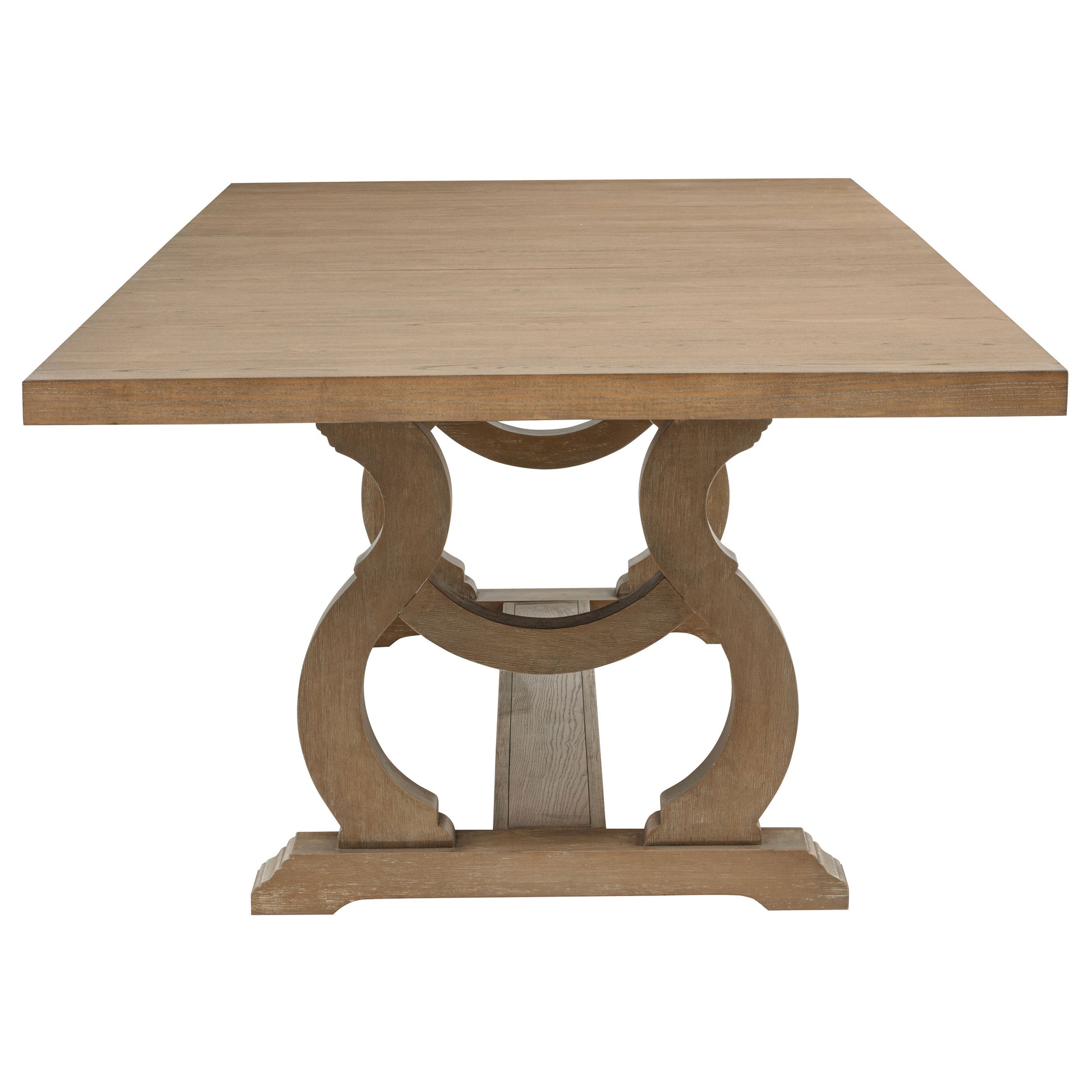 Brockway 7-piece Extension Leaf Dining Set Barley Brown