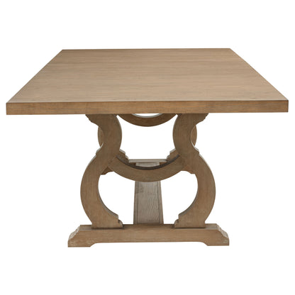 Brockway 7-piece Extension Leaf Dining Set Barley Brown