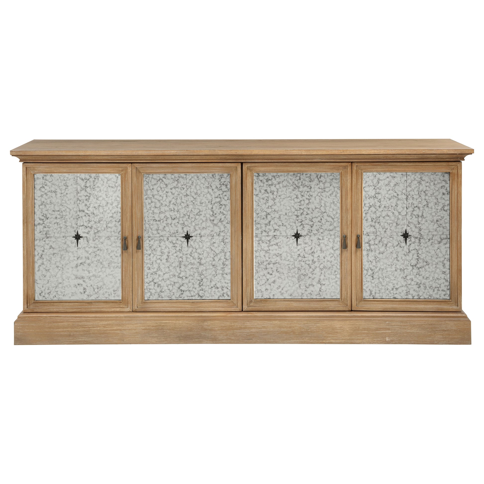 Brockway 4-door Dining Sideboard Buffet Cabinet Barley Brown