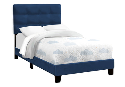 Bed, Upholstered, Frame Only, Transitional - The Sleep Loft - Online Mattress Showroom NYC