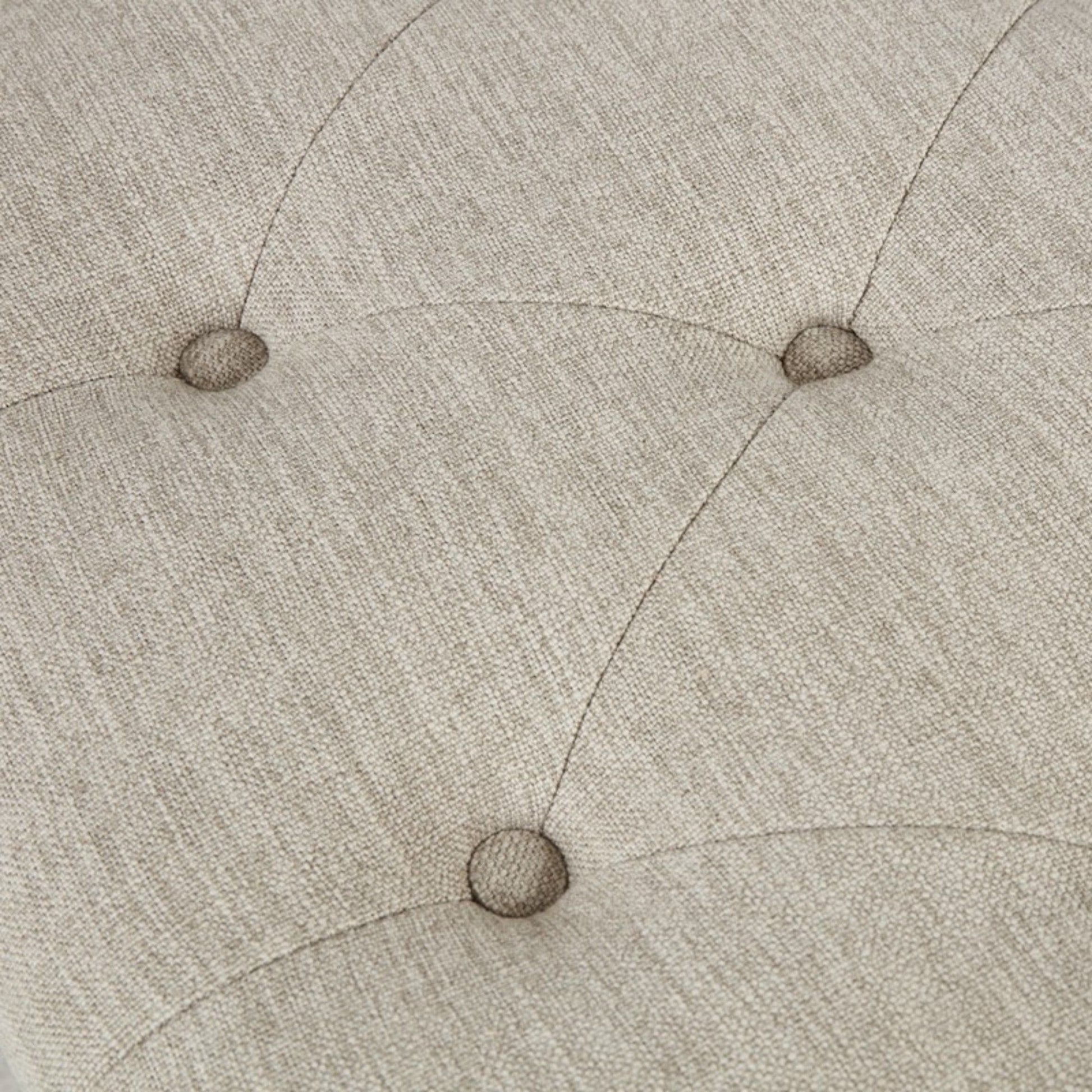 Accent Bench With Arm - Natural - The Sleep Loft - Online Mattress Showroom NYC