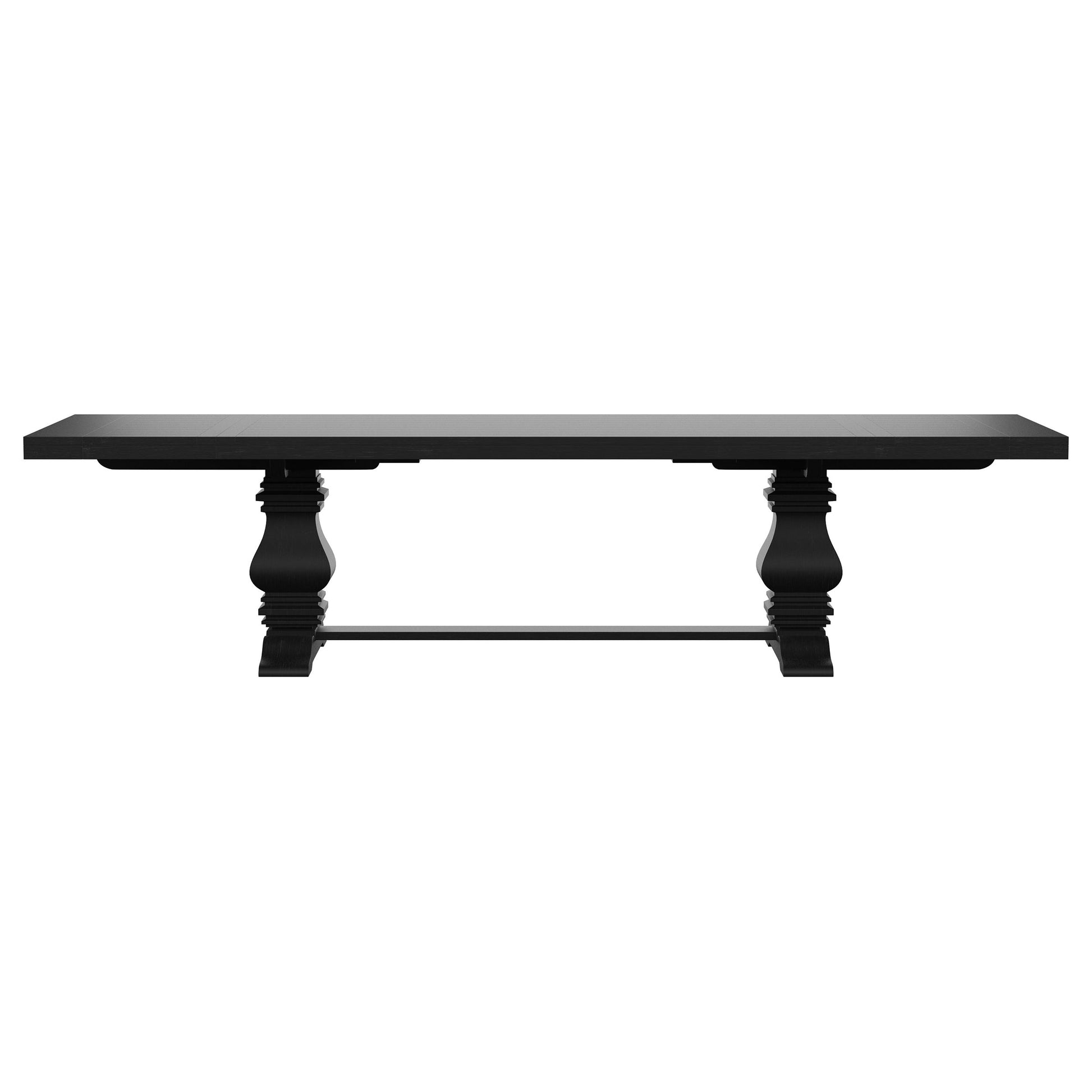 Florence 9-piece 126-inch Extension Dining Table Set Grey