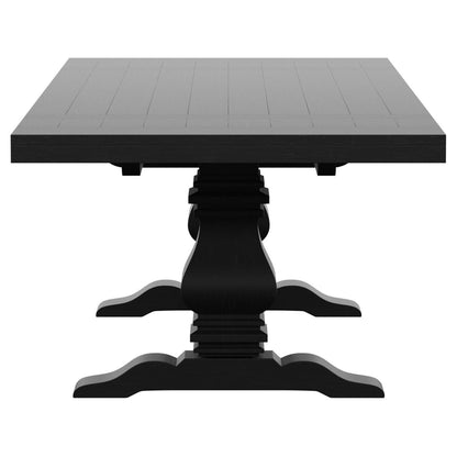 Florence 9-piece 126-inch Extension Dining Table Set Grey