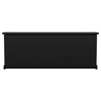 Florence 4-door Dining Sideboard Buffet Distressed Black