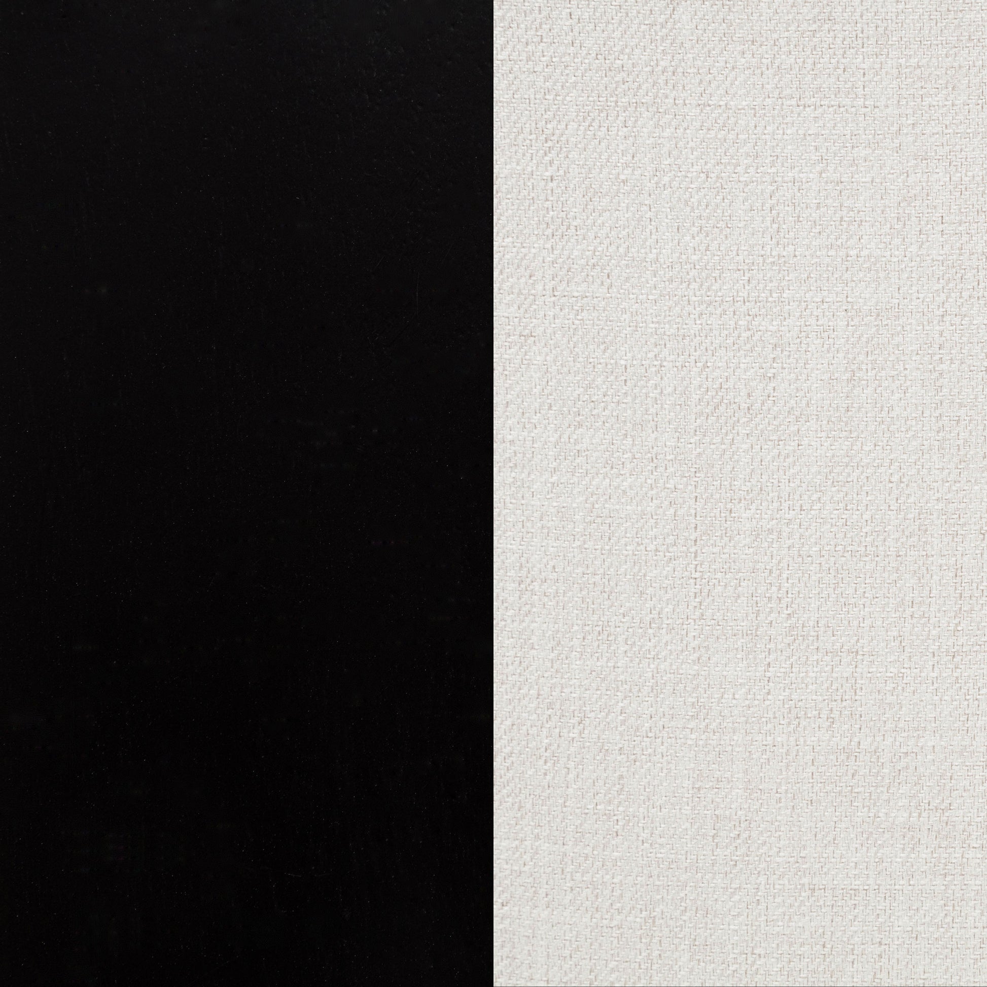 Baney Fabric Upholstered Dining Side Chair Cream and Black