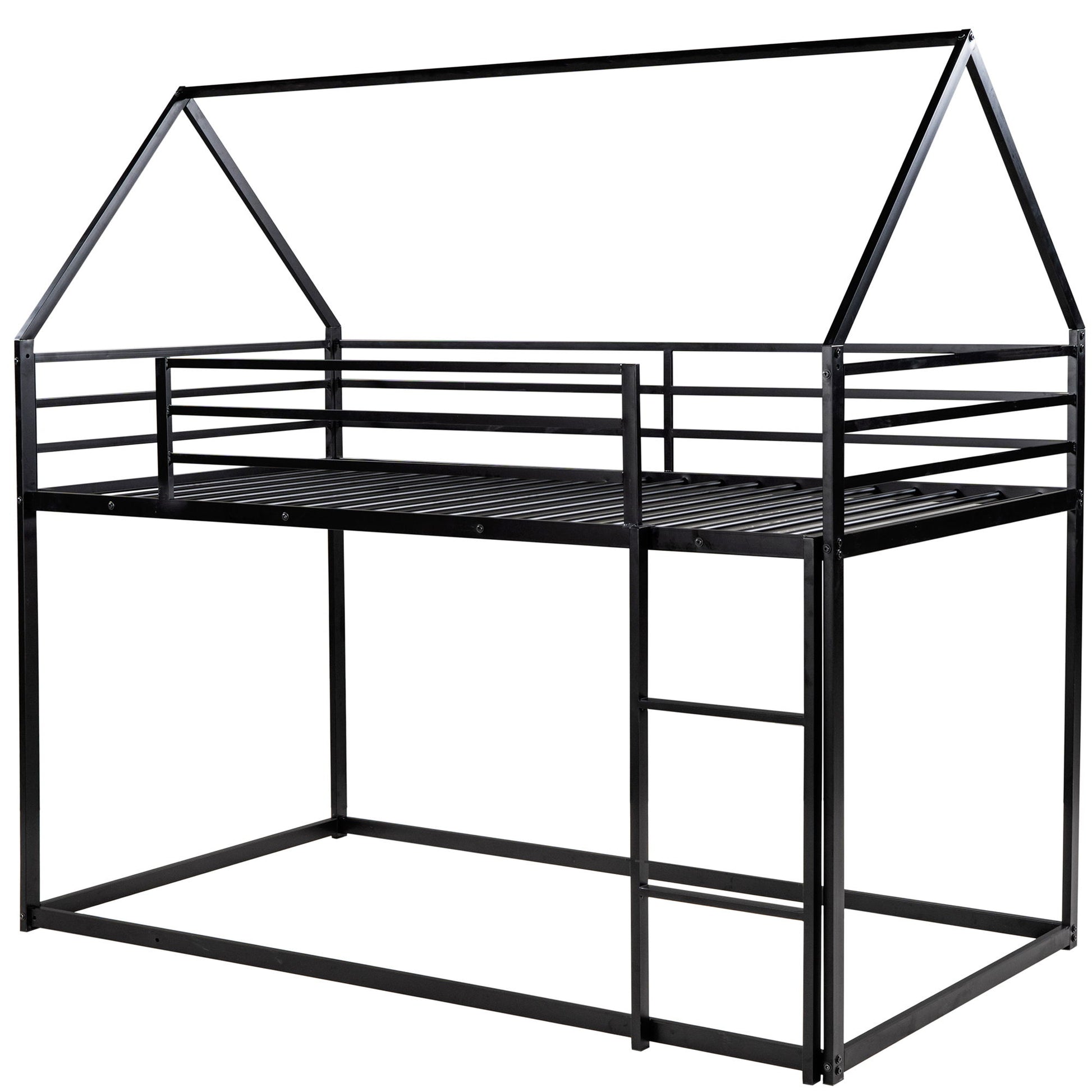 House Bunk Bed With Built In Ladder - The Sleep Loft - Online Mattress Showroom NYC