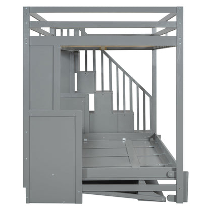 Murphy Bed With Smart Hydraulic System And Desk Design - The Sleep Loft - Online Mattress Showroom NYC