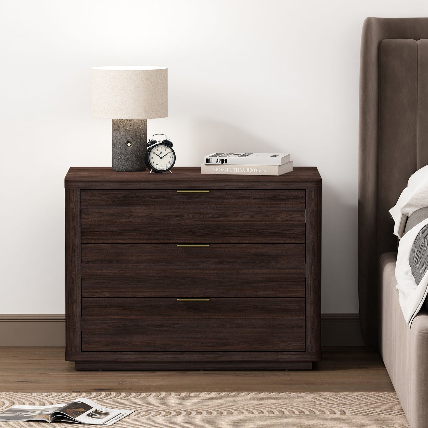 Evelyn - Nightstand - The Sleep Loft - Online Mattress Showroom NYC
