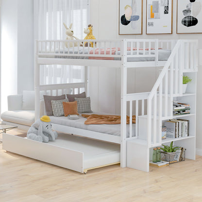 Bunk Bed With Staircase - The Sleep Loft - Online Mattress Showroom NYC