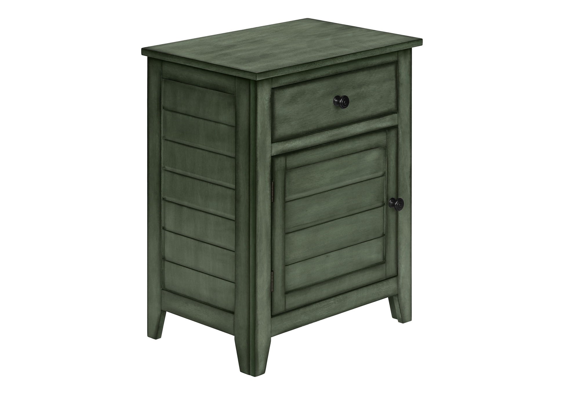 Accent Nightstand, Storage Drawer, Transitional - The Sleep Loft - Online Mattress Showroom NYC