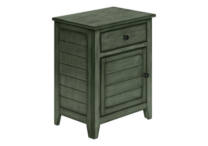 Accent Nightstand, Storage Drawer, Transitional - The Sleep Loft - Online Mattress Showroom NYC