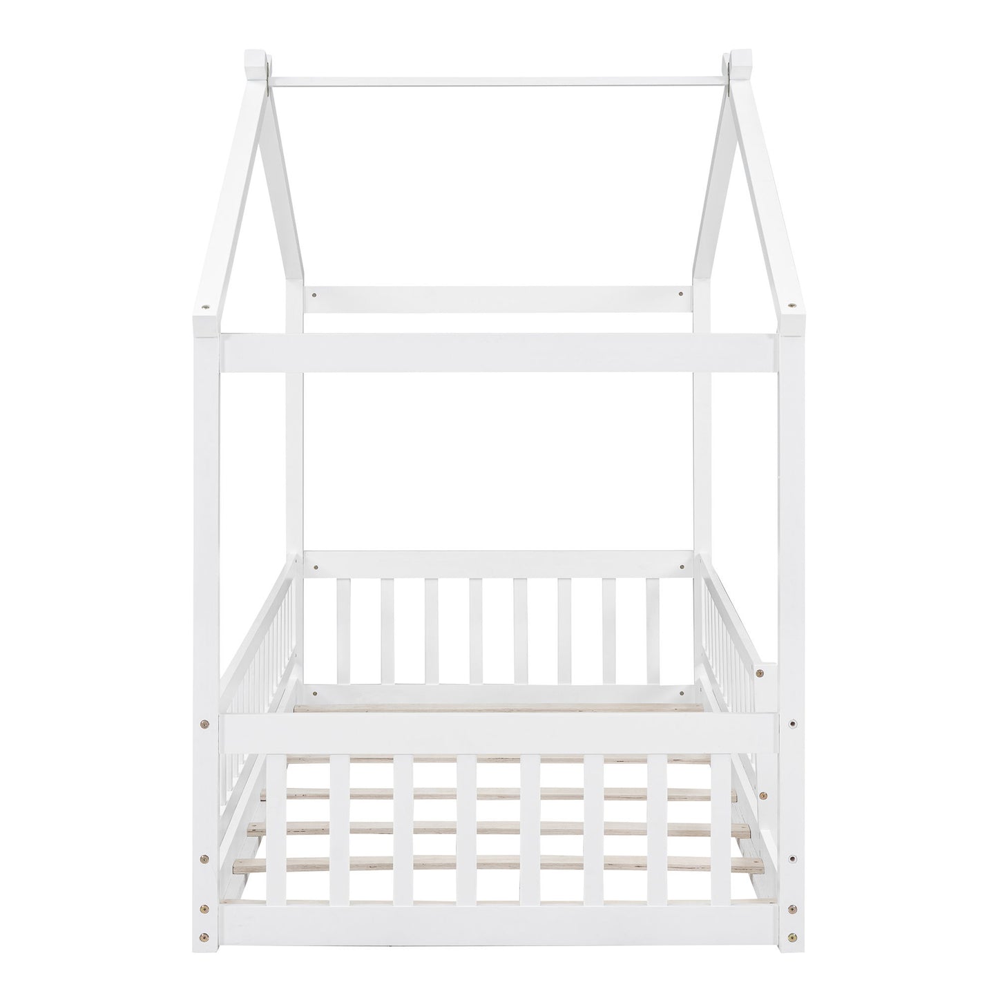 Bed House Bed Frame With Fence - The Sleep Loft - Online Mattress Showroom NYC