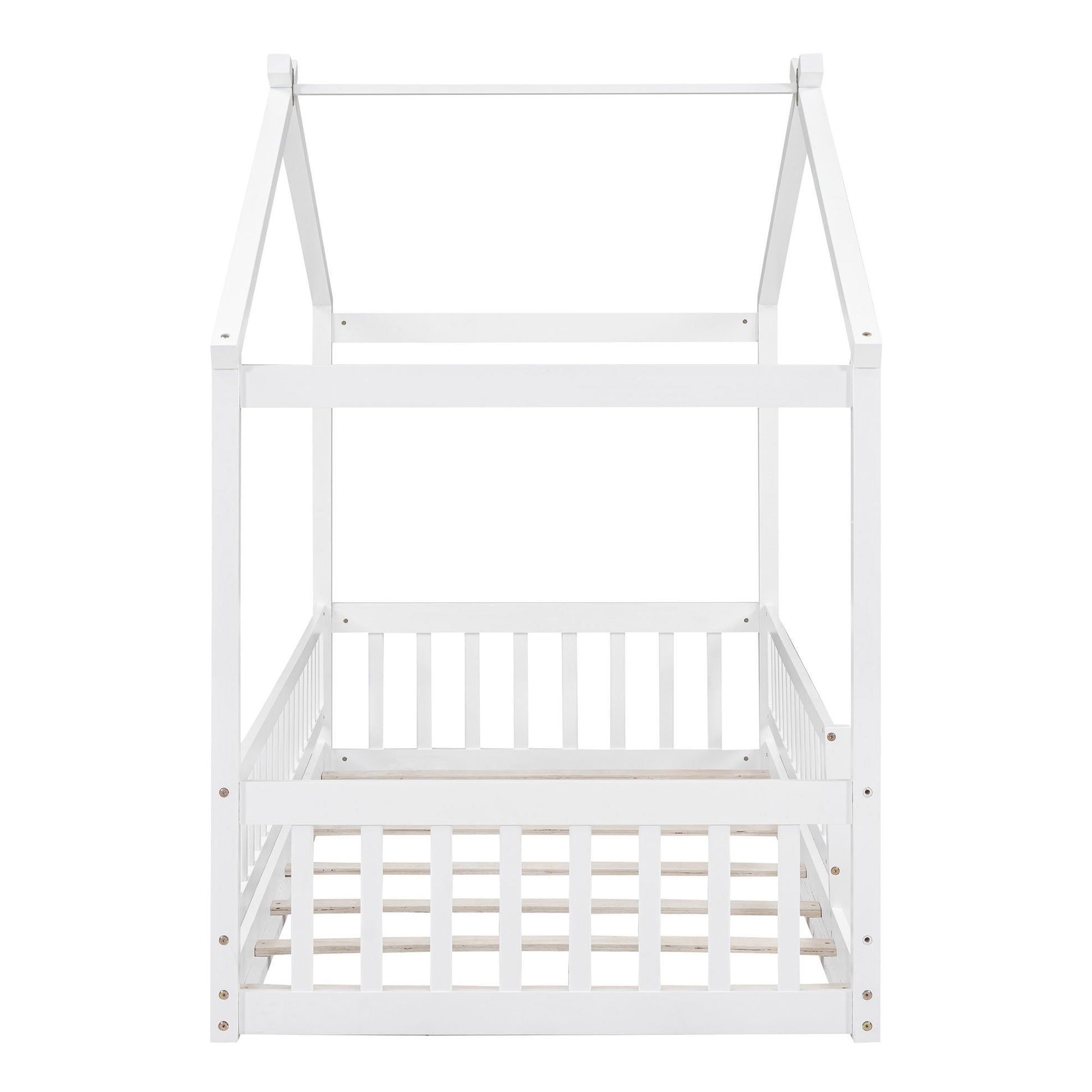 Bed House Bed Frame With Fence - The Sleep Loft - Online Mattress Showroom NYC
