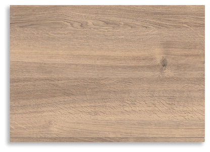 Kinlanni - One Drawer Night Stand - Tan - The Sleep Loft - Online Mattress Showroom NYC