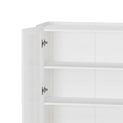 Abbey - Bookcase Cabinet With 4 Adjustable Shelves