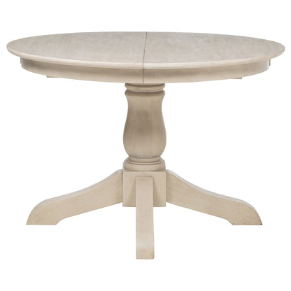 Orrison 5-piece Oval 62-inch Extension Leaf Dining Set Linen