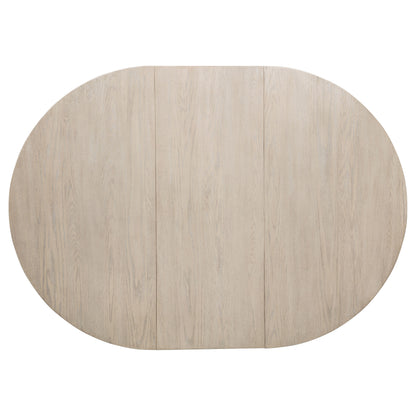 Orrison 7-piece Oval 62-inch Extension Leaf Dining Set Linen