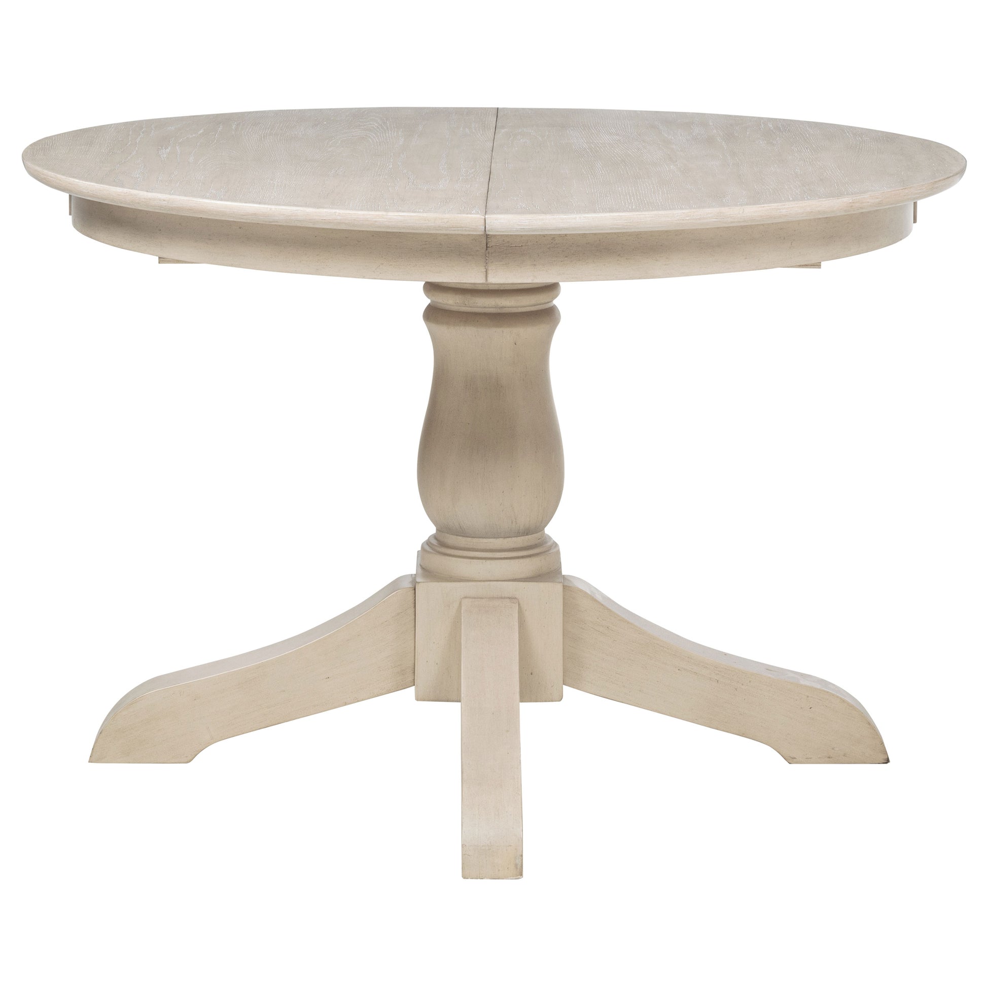 Orrison Oval 62-inch Wood Extension Leaf Dining Table Linen