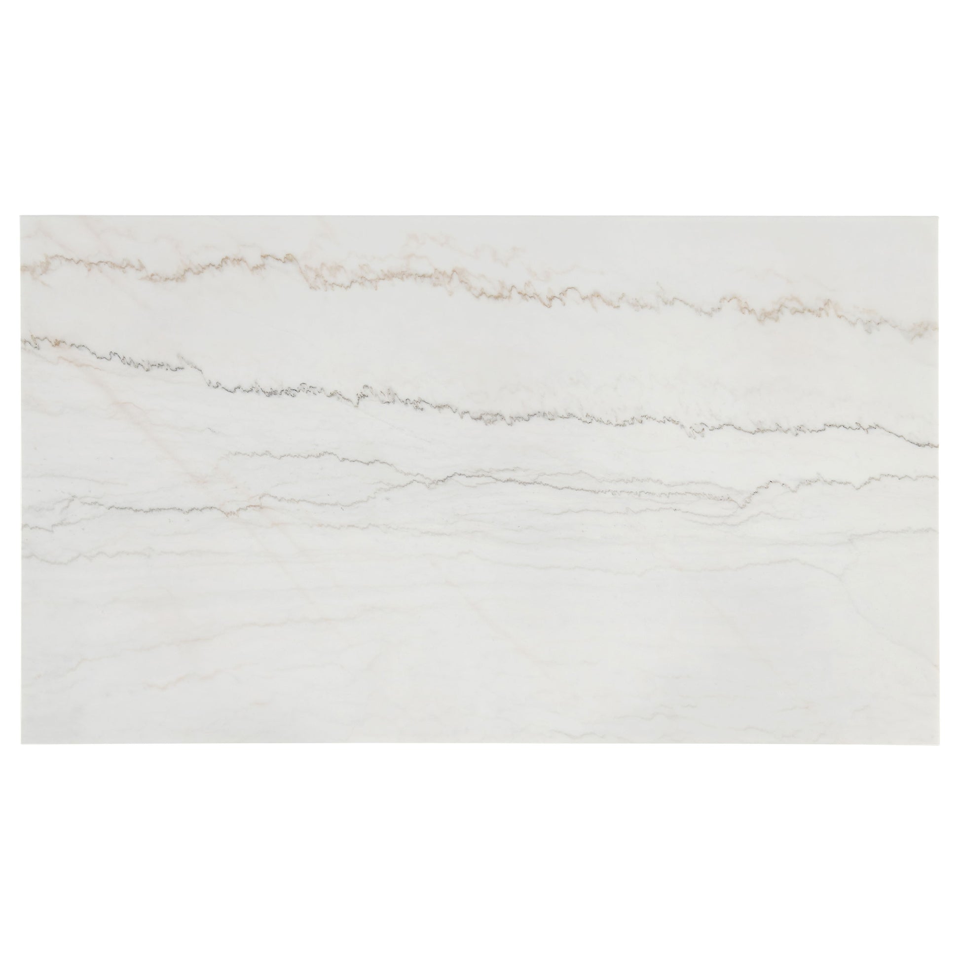 Averill 72-inch Rectangular White Marble Top Dining Table Coffee Bean