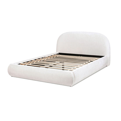 Archie Puffy Grounded - Upholstered Platform Bed - The Sleep Loft - Online Mattress Showroom NYC