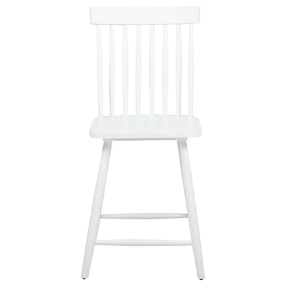 Andrews Windsor Counter Height Dining Side Chair White (Set of 2)
