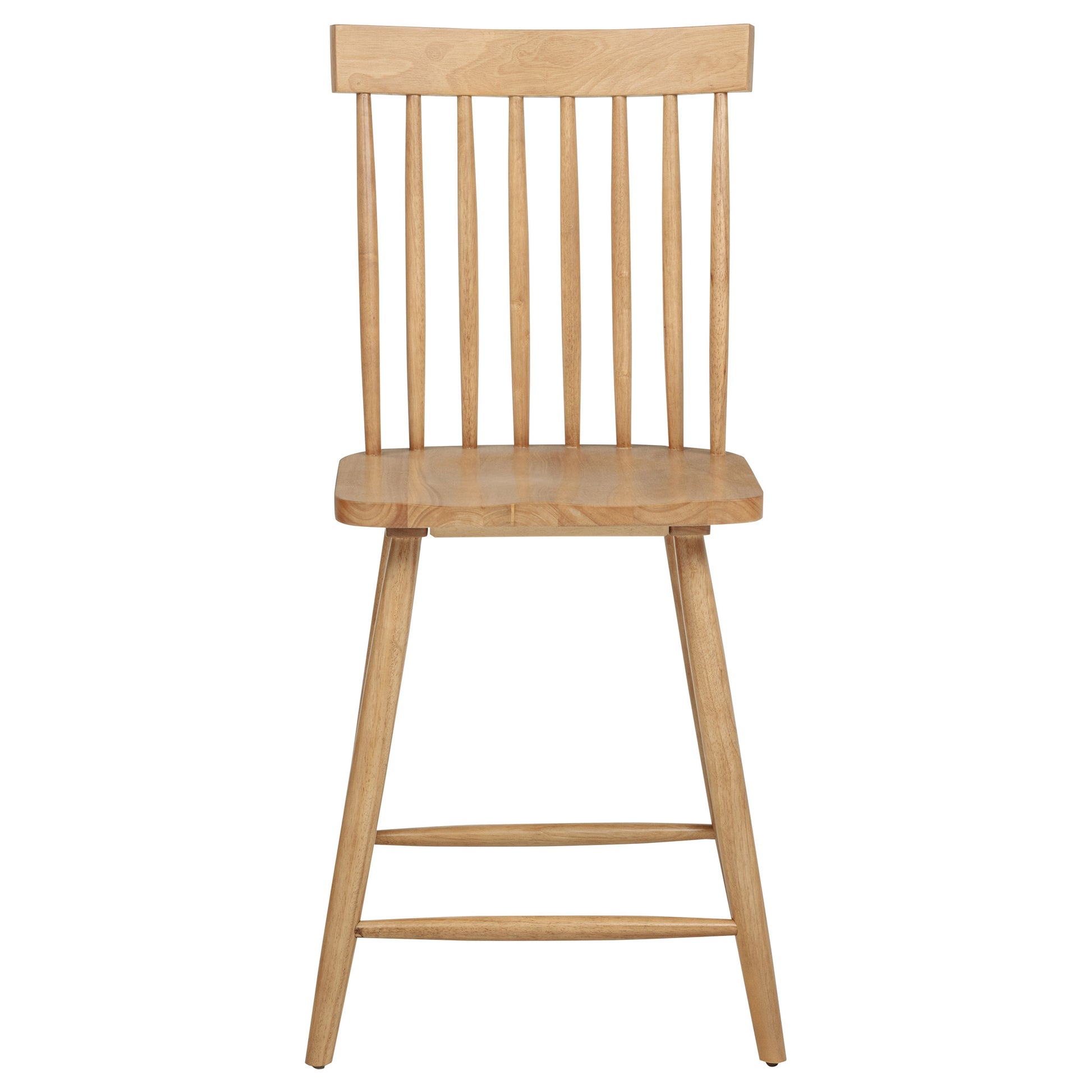 Andrews Windsor Counter Height Dining Side Chair Light Ash (Set of 2)