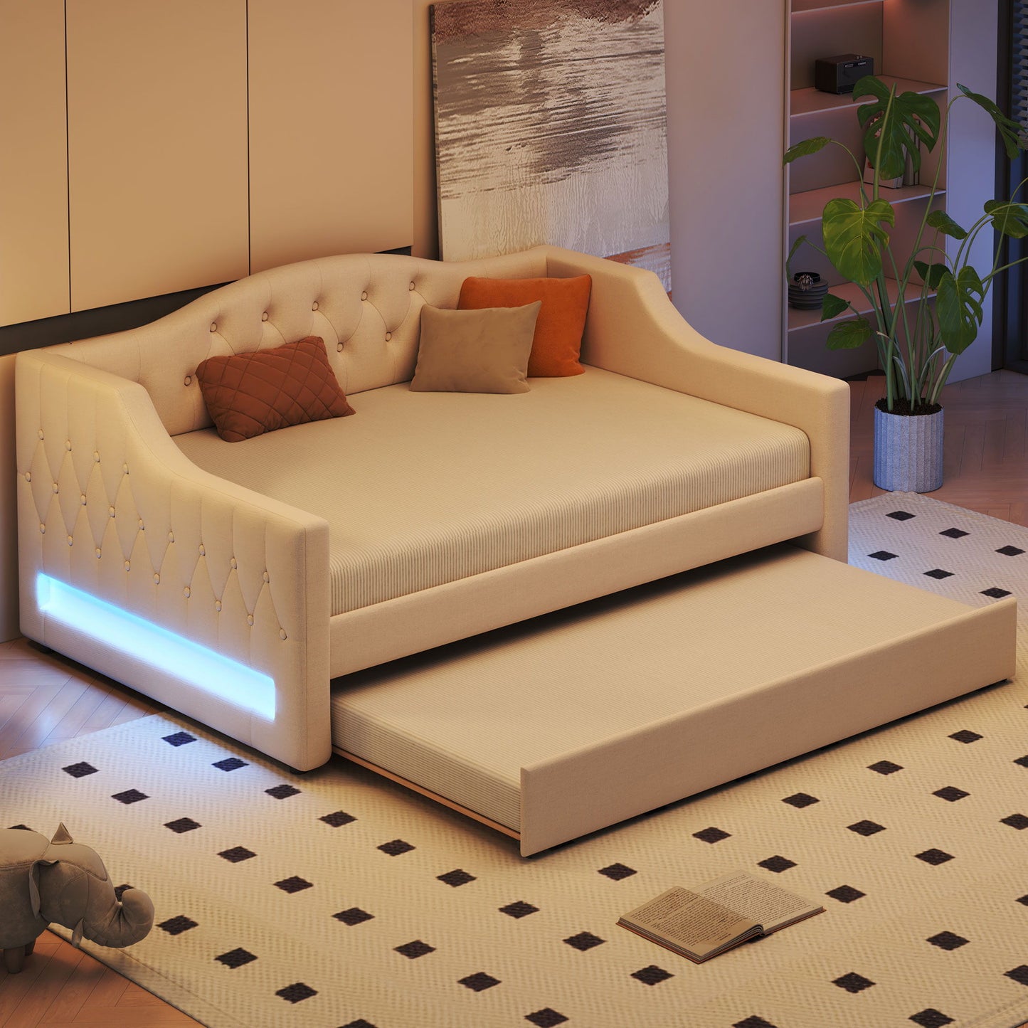 Daybed With LED Belt - The Sleep Loft - Online Mattress Showroom NYC