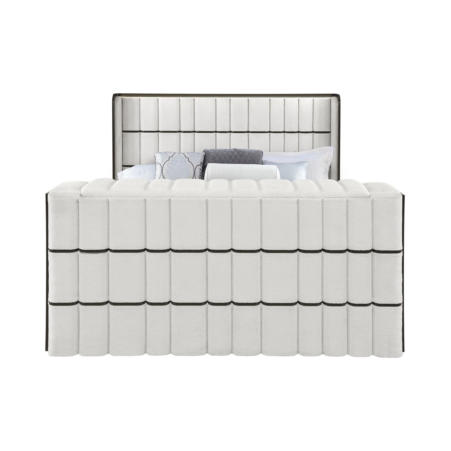 Isaiah - Bed With TV Lift-LED Speakers And Fireplace - The Sleep Loft - Online Mattress Showroom NYC