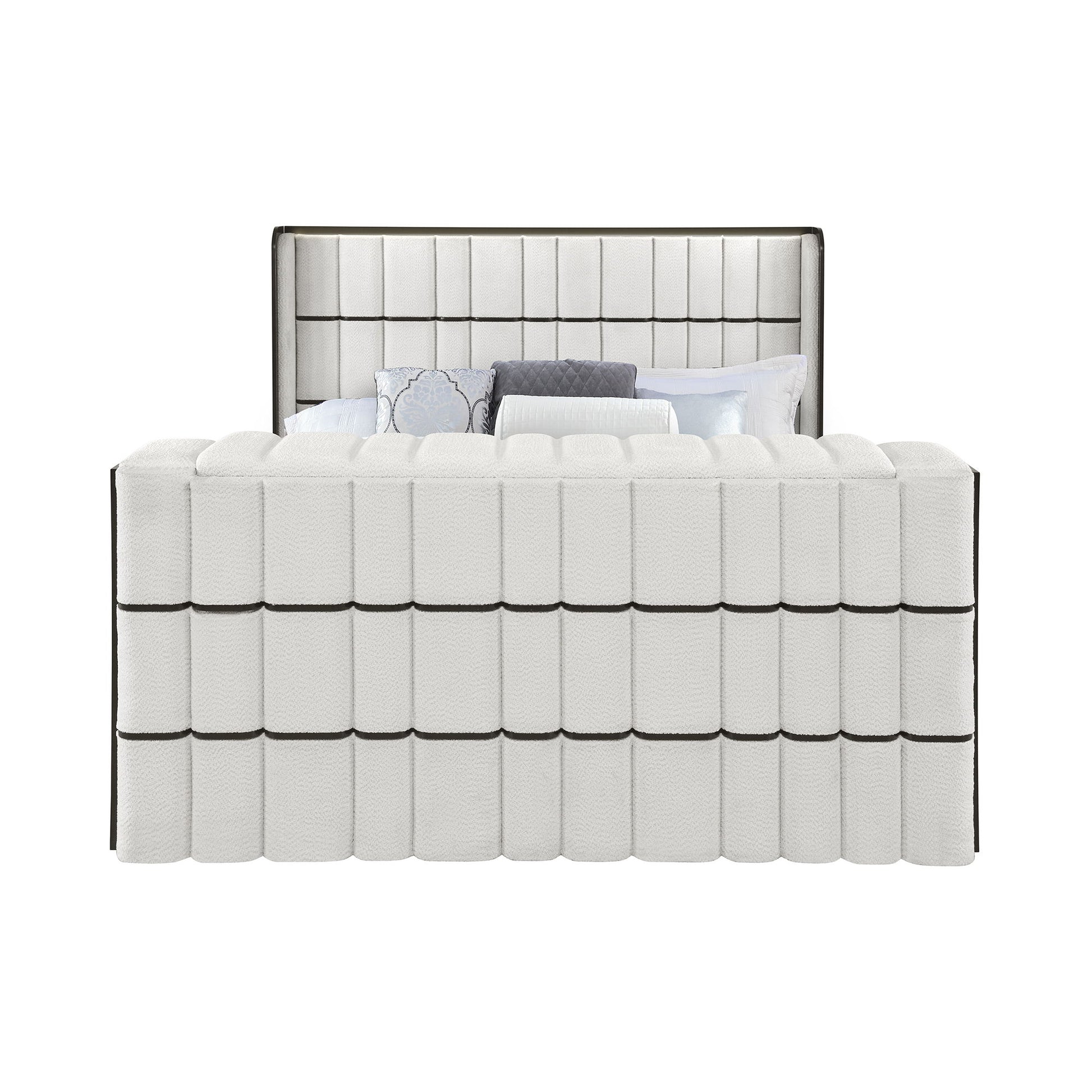 Isaiah - Bed With TV Lift-LED Speakers And Fireplace - The Sleep Loft - Online Mattress Showroom NYC