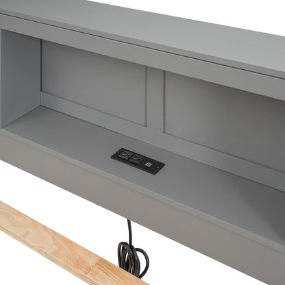 Platform Bed With Storage Headboard, USB, Trundle And 3 Drawers - The Sleep Loft - Online Mattress Showroom NYC
