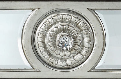 Varian - Mirrored Nightstand - Silver - The Sleep Loft - Online Mattress Showroom NYC