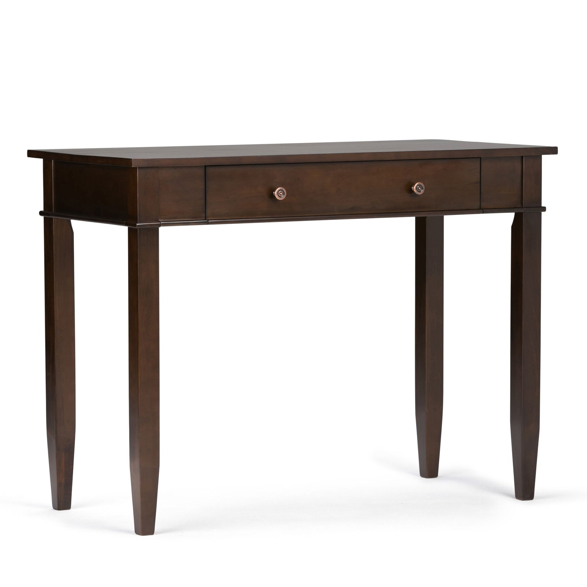 Carlton - Home Office Desk - Dark Tobacco Brown - The Sleep Loft - Online Mattress Showroom NYC