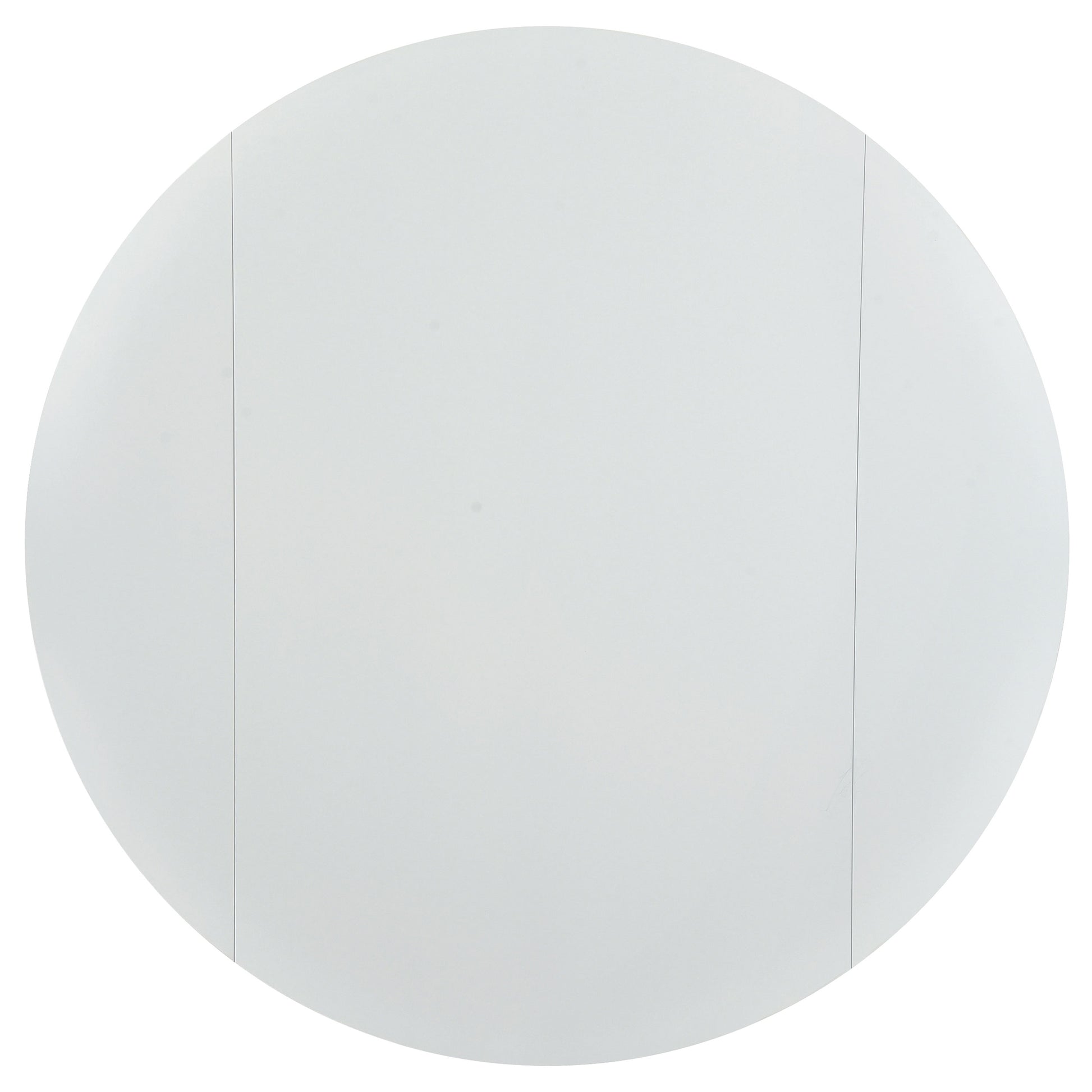 Bucknell 3-piece Round Drop Leaf Dining Table Set White