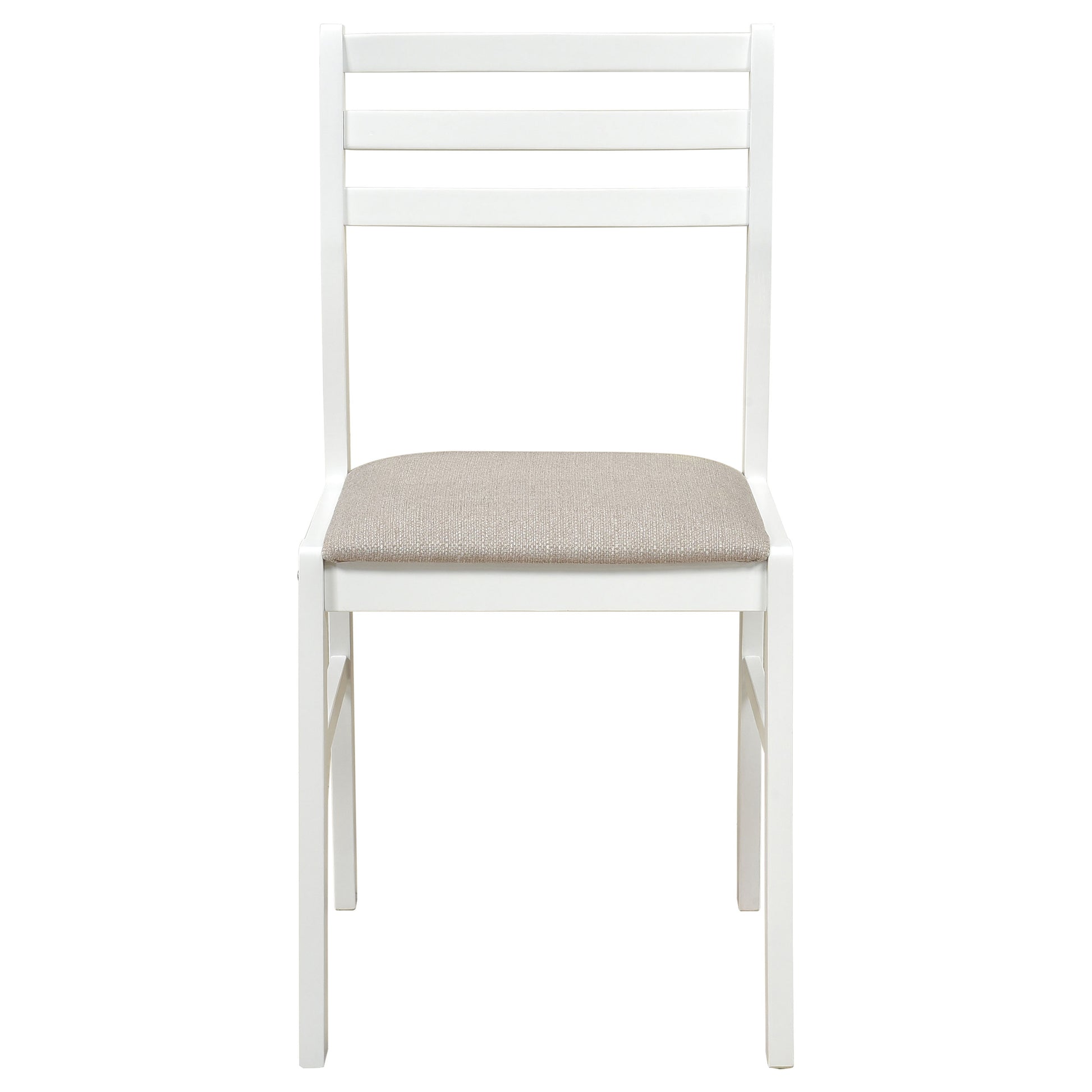 Bucknell 3-piece Round Drop Leaf Dining Table Set White