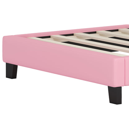 Upholstered Princess Platform Bed With Crown Headboard - The Sleep Loft - Online Mattress Showroom NYC