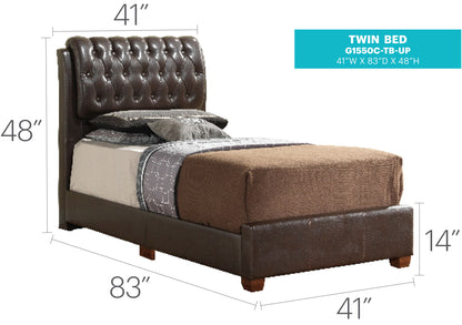Tufted Upholstered Bed - The Sleep Loft - Online Mattress Showroom NYC