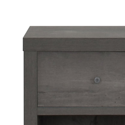 Nystrom - Single Drawer Nightstand - The Sleep Loft - Online Mattress Showroom NYC