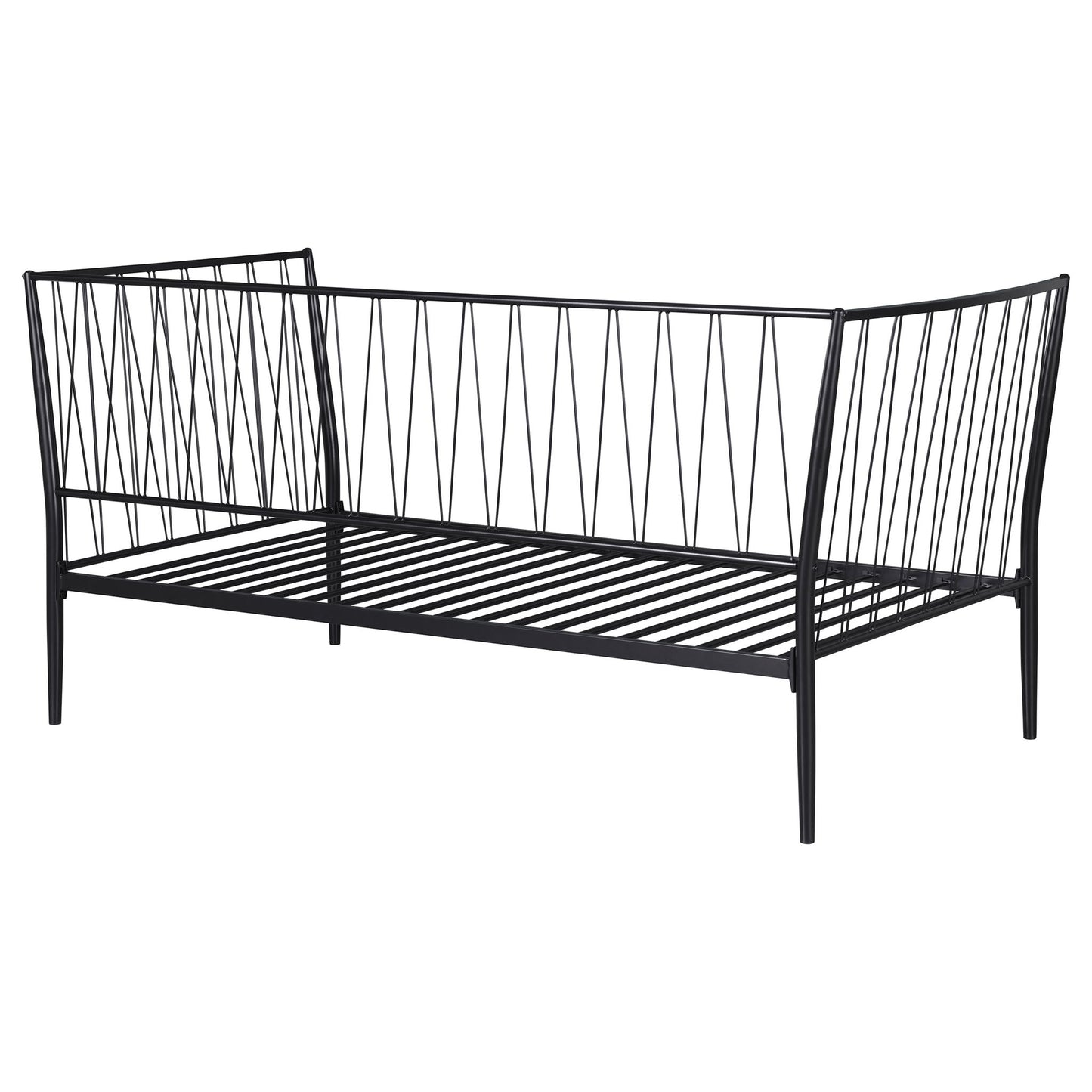 Vertigo - Twin Daybed With Slatted Support - Matte Black - The Sleep Loft - Online Mattress Showroom NYC