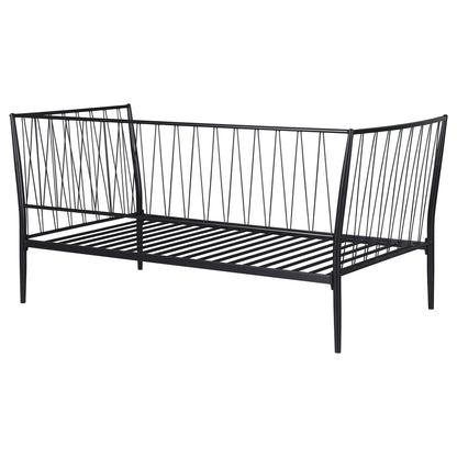 Vertigo - Twin Daybed With Slatted Support - Matte Black - The Sleep Loft - Online Mattress Showroom NYC