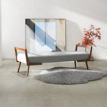 Cora - Bench - Gray - The Sleep Loft - Online Mattress Showroom NYC