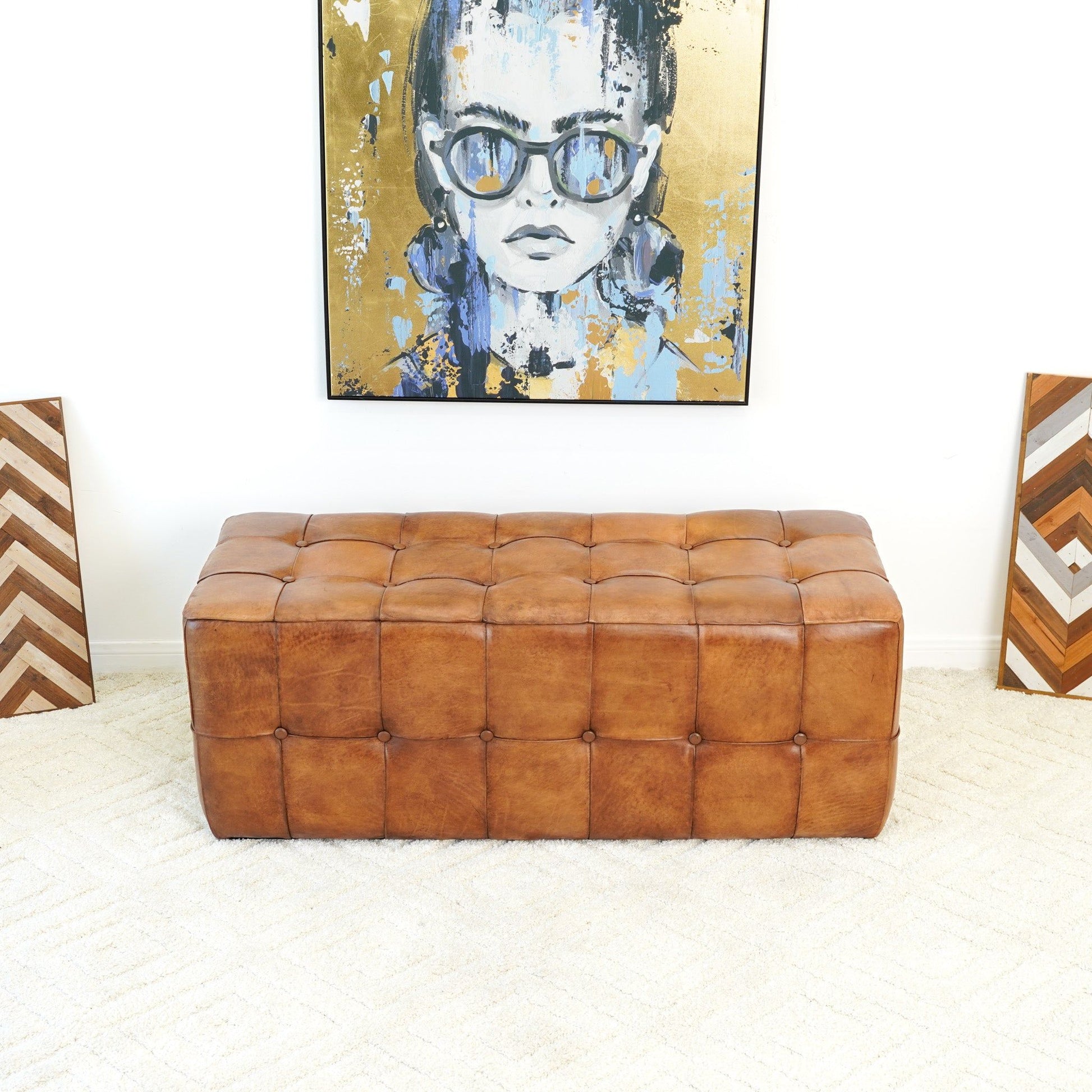 Benjiro - Bench - Tan - The Sleep Loft - Online Mattress Showroom NYC